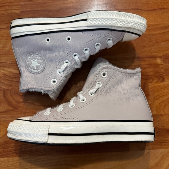 Converse Chuck 70 Hi Cozy Club Womens Size 5 Light Pink Athletic Shoes Sneakers - Picture 12 of 16